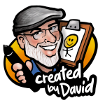 Created by David Logo